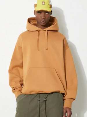 Vans bluza Premium Standards Surplus Po Hoodie LX męska kolor brązowy z kapturem gładka VN000GVQ1OU1