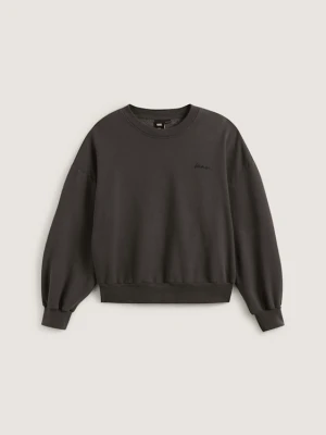 Vans - Bluza Retro Crew, female, Czarny, Size: