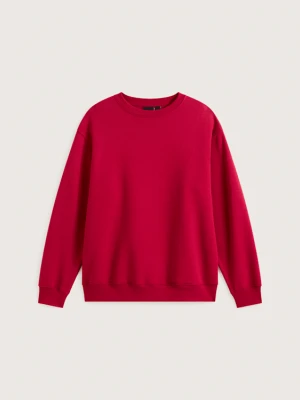 Vans - Bluza Scripted Vans Crew, male, Bordowy, Size: