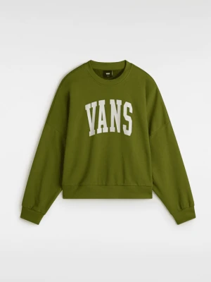 Vans - Bluza Stadium French Terry Loose Crew, female, Zielony, Size: