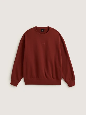 Vans - Bluza Style 76 Crew, male, Bordowy, Size: