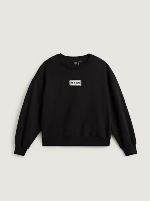 Vans - Bluza Upworn Retro Crew, female, Czarny, Size: