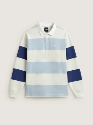 Vans - Bluza Ward Stripe Rugby Knit, male, Niebieski