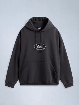 Vans - Bluza z kapturem Act Of Disagreement Oval Logo, male, Czarny, Size: