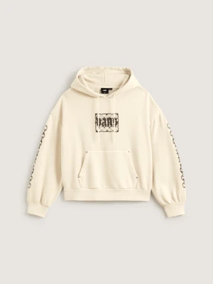 Vans - Bluza z kapturem After Dark Retro Pullover, female, Beżowy, Size: