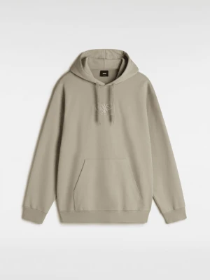 Vans - Bluza z kapturem Blocked Box Pullover, male, Szary, Size: