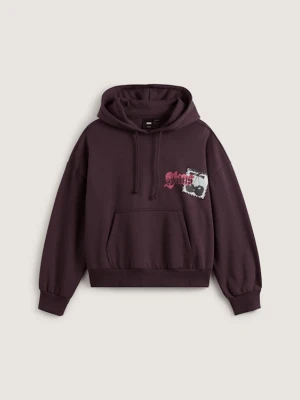 Vans - Bluza z kapturem Cherryrise Retro, female, Niebieski, Size: