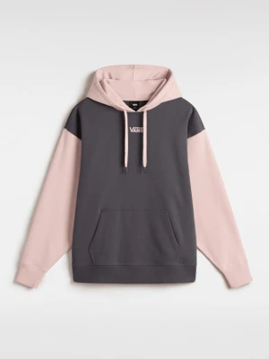 Vans - Bluza z kapturem Colorblock, female, Różowy, Size: