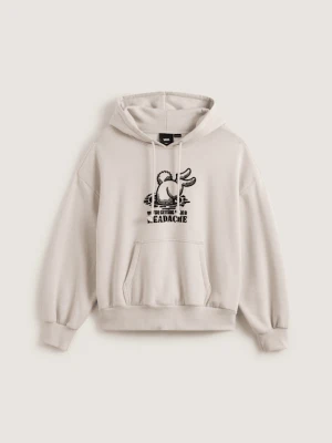 Vans - Bluza z kapturem Down The Rabbit Hole, female, Beżowy, Size: