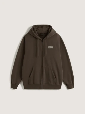 Vans - Bluza z kapturem Earthbound Pullover, male, Brązowy, Size:
