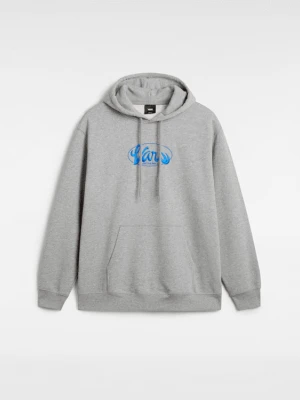 Vans - Bluza z kapturem Global Line Loose Pullover, male, Szary, Size: