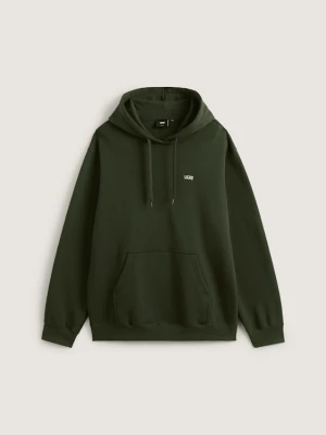 Vans - Bluza z kapturem Left Chest II Pullover, male, Zielony, Size: