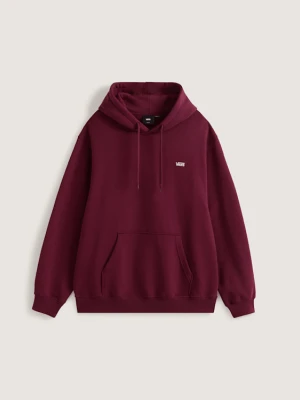 Vans - Bluza z kapturem Left Chest Logo II, male, Bordowy, Size: