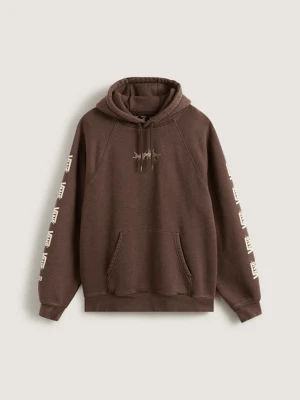 Vans - Bluza z kapturem Mesa Pullover, male, Brązowy, Size: