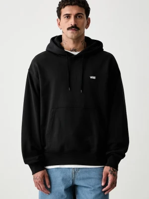 Vans bluza z kapturem męska bawełniana czarny