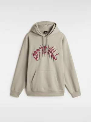 Vans - Bluza z kapturem Metal Arch Pullover, male, Szary, Size: