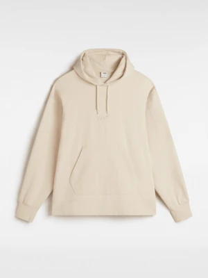 Vans - Bluza z kapturem Premium Oversized Logo, male, Beżowy, Size: