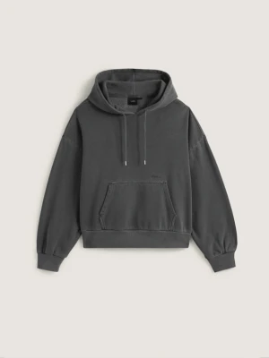 Vans - Bluza z kapturem Retro Pullover, female, Szary, Size: