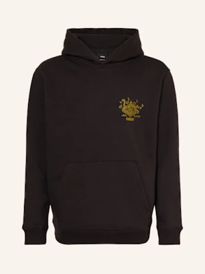 Vans Bluza Z Kapturem Scratced Records schwarz