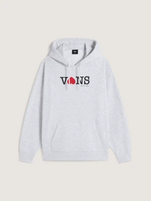 Vans - Bluza z kapturem SOUVENIR Pullover, female, Szary, Size: