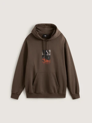 Vans - Bluza z kapturem Transcend Pullover, male, Brązowy, Size: