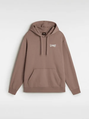 Vans - Bluza z kapturem V Hand Loose Pullover, male, Brązowy, Size: