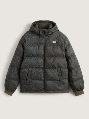 Vans - Bridgewood Reversible Puffer Jack, male, Zielony, Size: