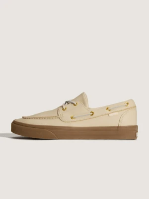 Vans - Buty 2-Eyelet Boat, male, Beżowy, Size: