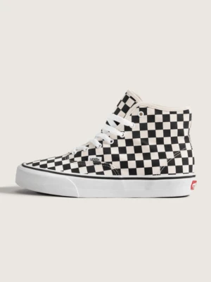 Vans - Buty Authentic Hi 2.0 Checkerboard, male, Czarny, Size: