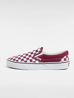 Vans - Buty Classic Slip-On, male, Bordowy, Size: