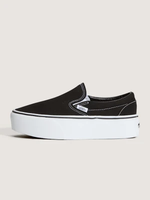 Vans - Buty Classic Slip-On Platform, female, Czarny, Size: