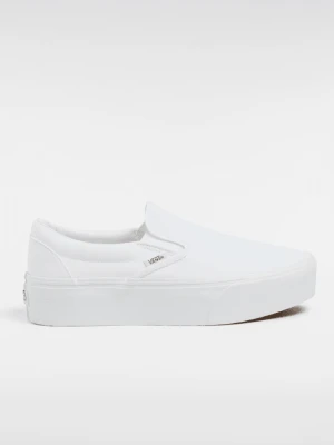 Vans - Buty Classic Slip-On Stackform, female, Biały, Size: