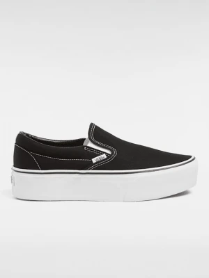 Vans - Buty Classic Slip-On Stackform, female, Czarny, Size: