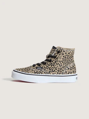 Vans - Buty dla dzieci Authentic Hi 2.0 Zip (4-8 lat)unisex, Beżowy