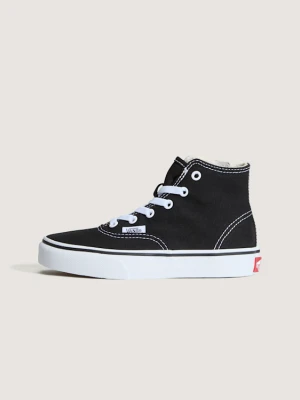 Vans - Buty dla dzieci Authentic Hi 2.0 Zip (4-8 lat)unisex, Czarny