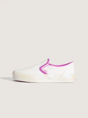 Vans - Buty dla dzieci Classic Slip-On (4-8 lat)unisex, Beżowy, Size: