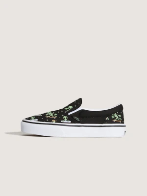 Vans - Buty dla dzieci Classic Slip-On (4-8 lat)unisex, Czarny, Size: