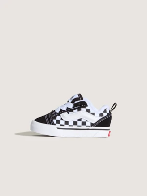 Vans - Buty dla dzieci Knu Skool Checkerboard (1-4 lata)unisex, Czarny, Size: