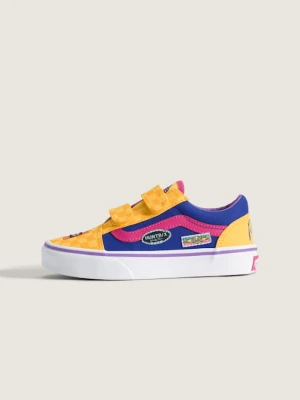 Vans - Buty dla dzieci Kpop Demon Hunters X Vans Old Skool V (4-8 lat)unisex, Żółty