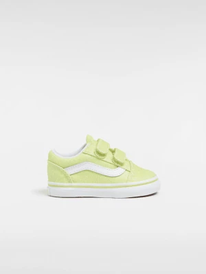 Vans - Buty dla dzieci na rzepy Old Skool Glitter (1-4 lata)unisex, Żółty, Size: