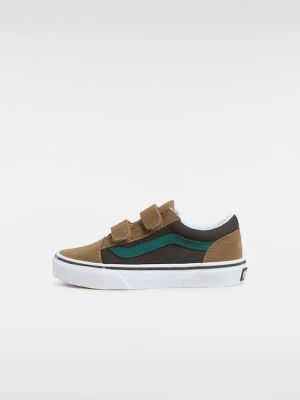 Vans - Buty dla dzieci Old Skool (4-8 lat)unisex, Brązowy, Size: