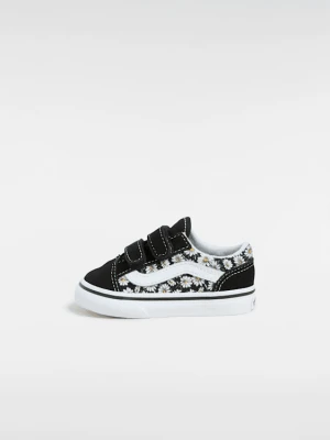 Vans - Buty dla dzieci Old Skool Daisies (1-4 lata)unisex, Czarny, Size: