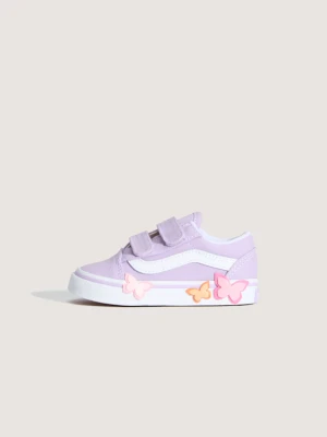 Vans - Buty dla dzieci Old Skool V (1-4 lata)unisex, Liliowy, Size: