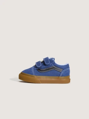 Vans - Buty dla dzieci Old Skool V (1-4 lata)unisex, Niebieski, Size:
