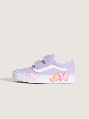 Vans - Buty dla dzieci Old Skool V (4-8 lat)unisex, Liliowy, Size: