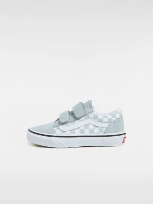 Vans - Buty dla dzieci Old Skool V Checkerboard (4–8 lat)unisex, Szary, Size: