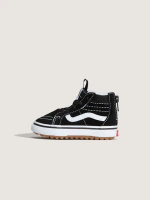 Vans - Buty dla dzieci Sk8-Hi Zip Water Resistant (1–4 lata )unisex, Czarny, Size: