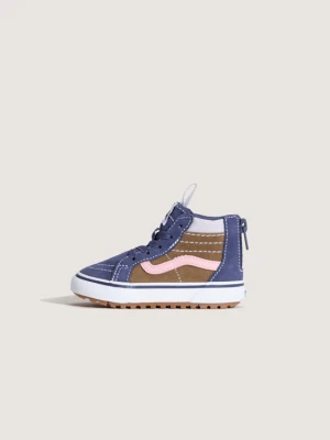 Vans - Buty dla dzieci Sk8-Hi Zip Water Resistant (1–4 lata )unisex, Fioletowy, Size: