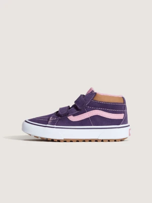 Vans - Buty dla dzieci Sk8-Mid (4-8 lat)unisex, Fioletowy, Size: