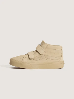 Vans - Buty dla dzieci Sk8-Mid V (4-8 lat)unisex, Beżowy, Size: